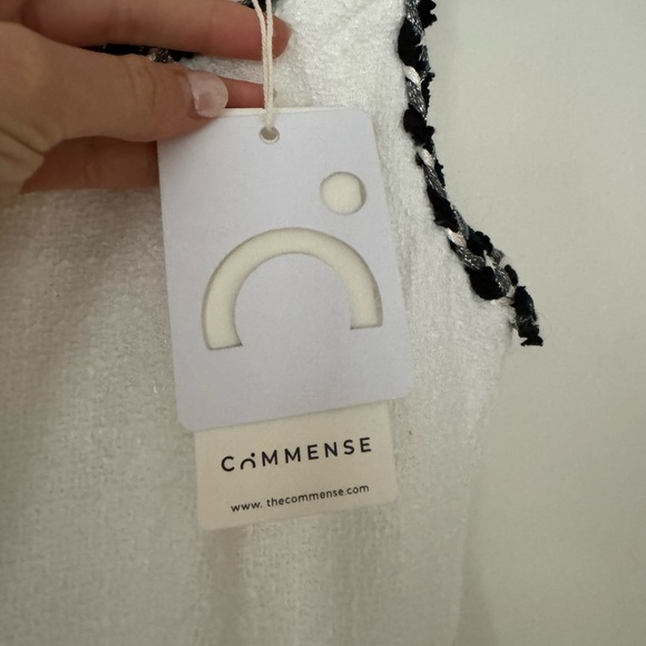 COMMENSE contrast binding cami long dress - Picture 5 of 5